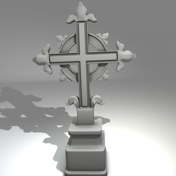 3d concrete cross - Concrete Cross by abramsdesign